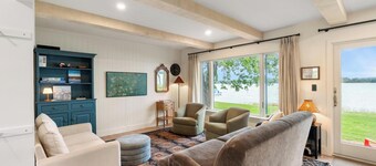 Crooked Lake Waterfront Cottage With Private Dock