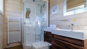 Chalet rustique classique | Salle de bain