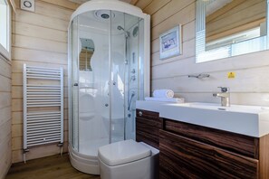 Classic-hytte | Badeværelse