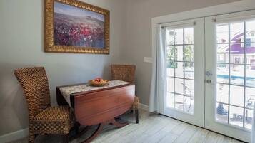 Cabin, 1 King Bed, Patio, Pool View (Tank House) | View from room