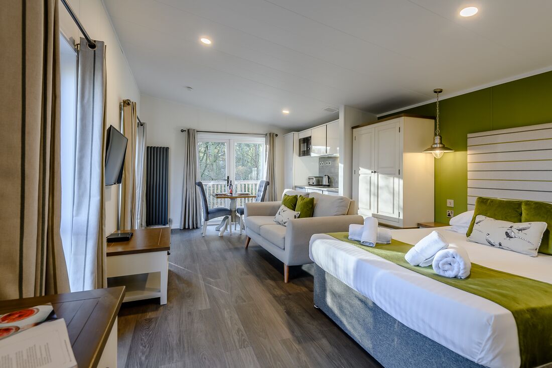 Luxury Cabin | Living area