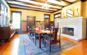 House, Multiple Beds, Patio, Pool View (1906 Estate ) | Dining - 1906 Estate For 21 Guests W/pool,hot Tub (Comfort)