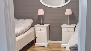 Room, 1 Bedroom, Smoking | 2 bedrooms - Room-cosy Living Room, Bedroom and Bathr (Askøy)