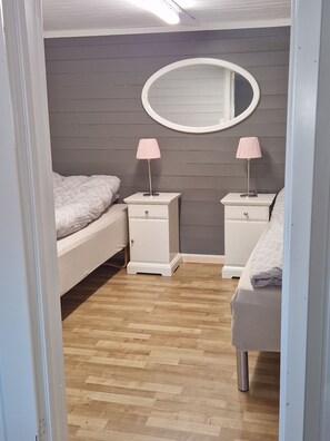 Room, 1 Bedroom, Smoking | 2 bedrooms - Room-cosy Living Room, Bedroom and Bathr (Askøy)