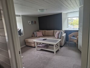 Quarto, 1 quarto, para fumantes | Sala de estar | Livros