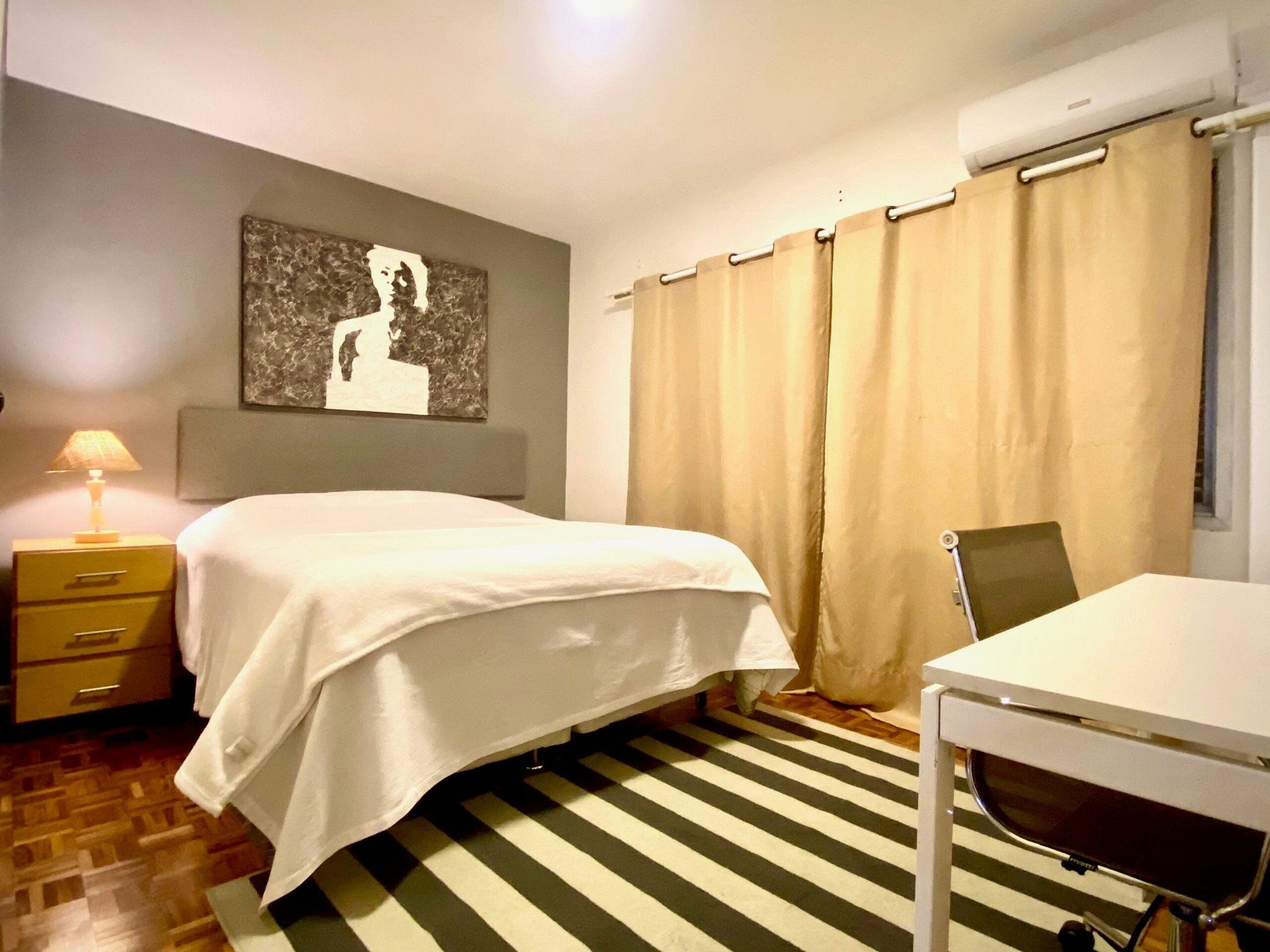 公寓 | 筆電工作空間、遮光布/窗簾、熨斗/熨衣板、免費無線上網