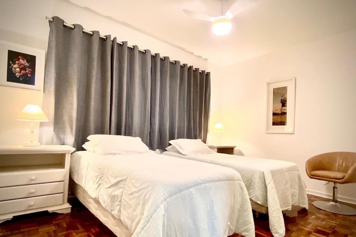 公寓 | 筆電工作空間、遮光布/窗簾、熨斗/熨衣板、免費無線上網