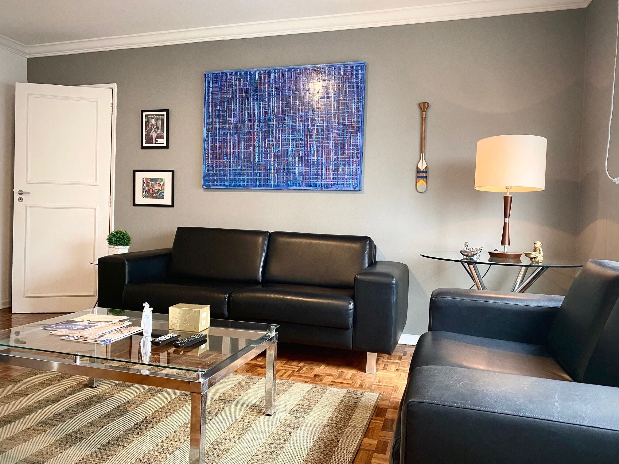 Apartment | Laptop workspace, blackout curtains, iron/ironing board, free WiFi