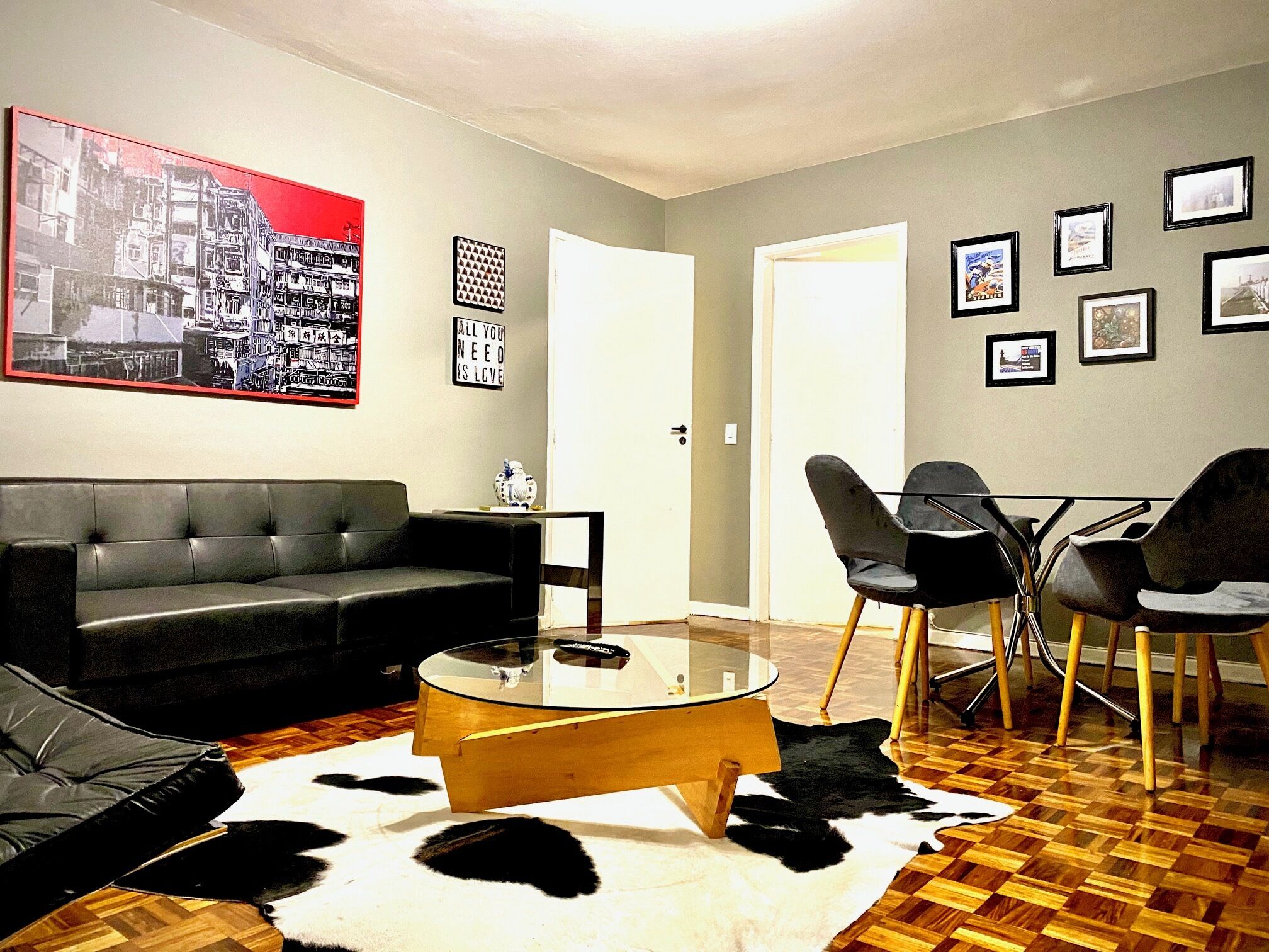 Standard Apartment | Laptop workspace, blackout curtains, iron/ironing board, free WiFi