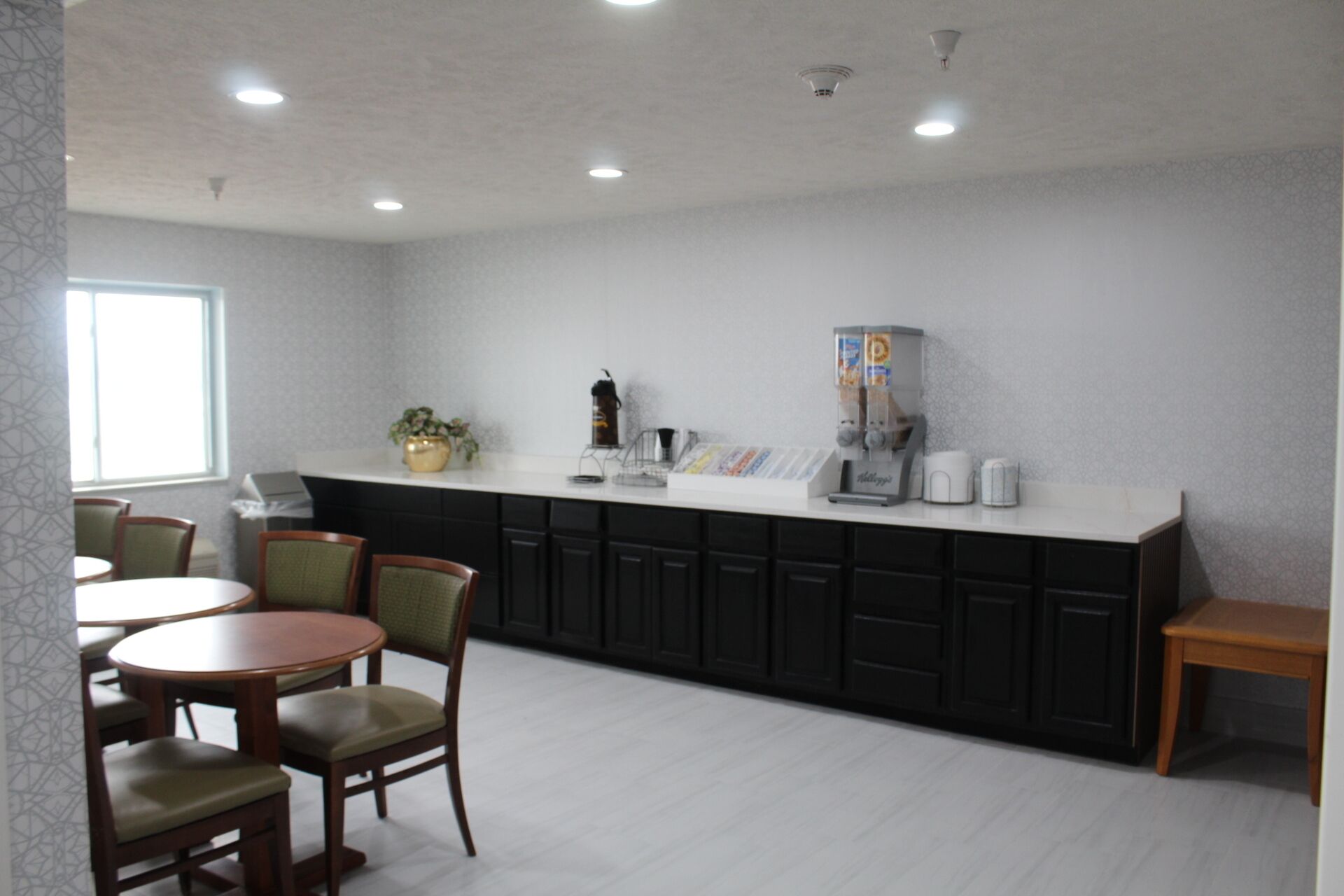 Kontinental frokost er inkludert hver dag