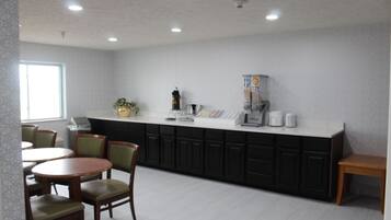 Kontinental frokost er inkludert hver dag