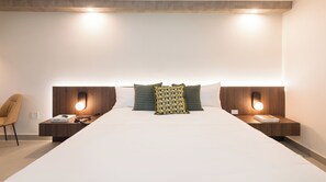 豪華開放式客房, 小廚 | 高級寢具、特厚豪華床墊、書桌、手提電腦工作空間