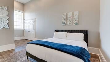 Iron/ironing board, travel crib, WiFi, bed sheets