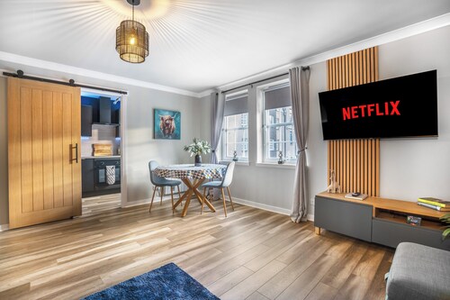 Stylish 1bed Apartment in the Heart of Aberdeen
