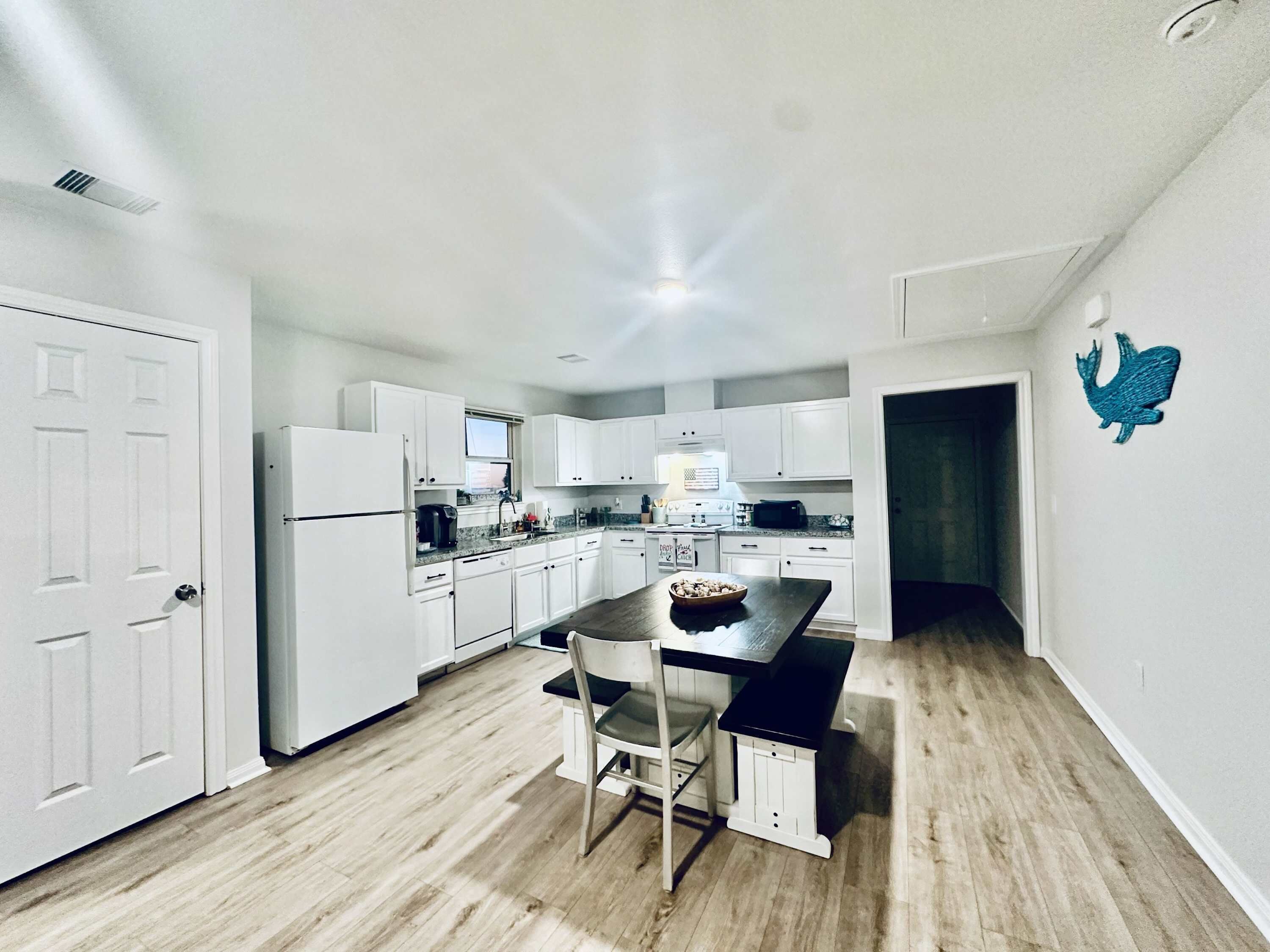 House, Multiple Beds, Patio (Pelican Pointe) | Private kitchen