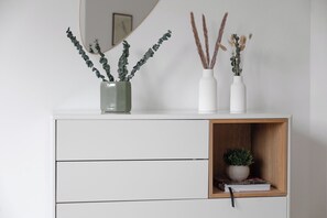 City-Apartment, 1 Queen-Bett und Schlafsofa, Nichtraucher, Stadtblick | Innenbereich