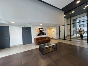 Lobby - Beautiful apartment. Comfortable and familiar. Safe and Central (Santiago)