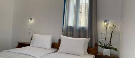 1 makuuhuone, silitysrauta/-lauta, vauvan matkasänky, ilmainen Wi-Fi