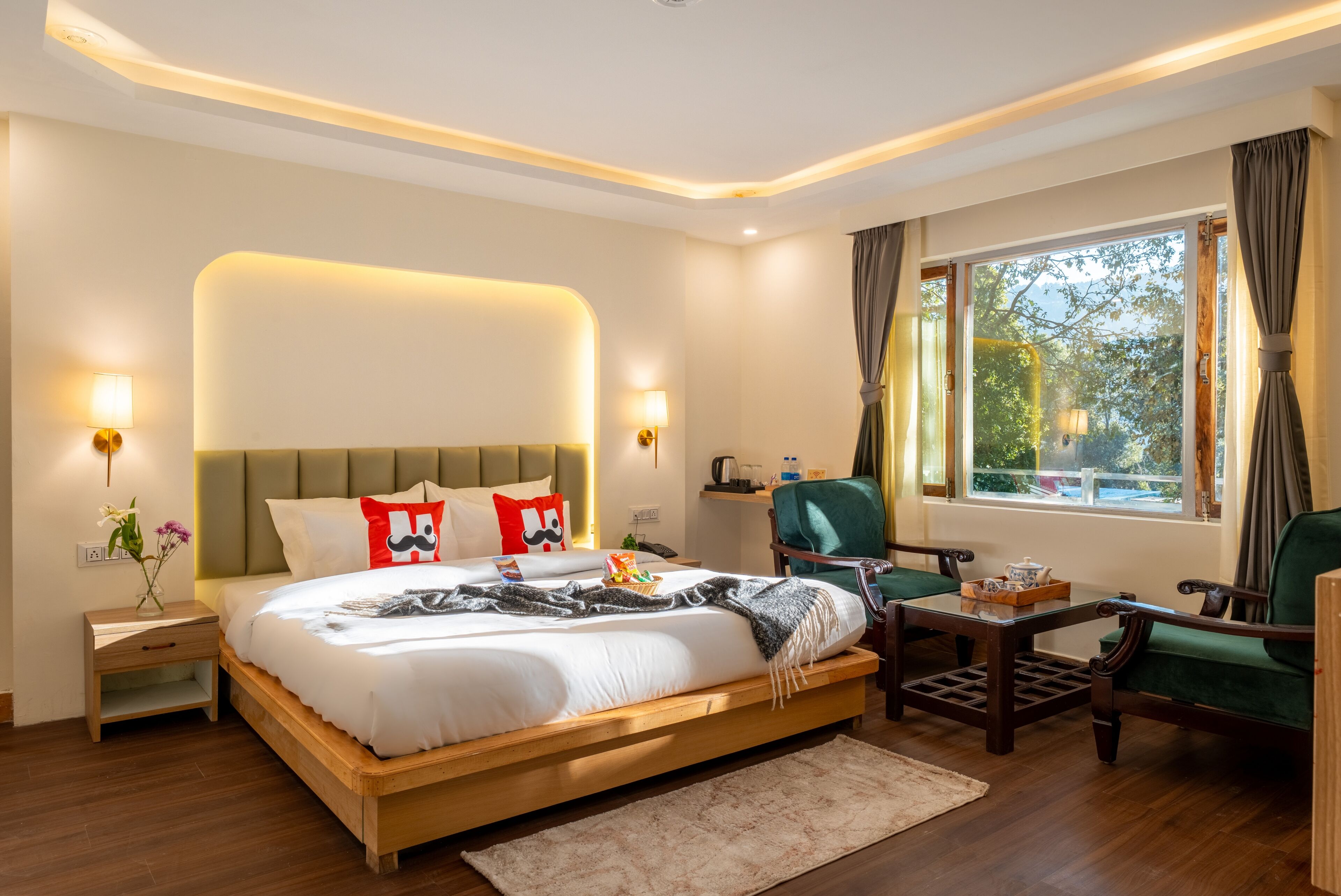 Phòng đôi Superior | Truy cập Internet không dây miễn phí, bộ trải giường 