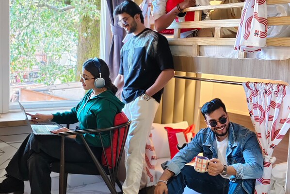 Delad sovsal - Premium (4 Bed) | Gratis wi-fi