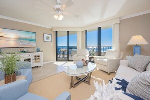 TV - Gulf-Front Luxury at Phoenix VI 411 | Stylish Coastal Retreat (Orange Beach)