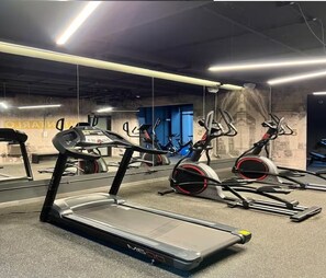 Fitness facility - Family-Friendly Apartment • Walk to Parks & Shops • Safe and comfort for all. (Santiago)