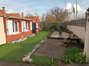 Outdoor dining - House in marseillan plage (Marseillan)