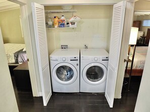 Apartment, Multiple Beds, Patio (LB Peninsula) | Laundry - LB Peninsula Steps to Beach, Close to World Cup (Long Beach)