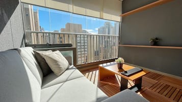 Apartamento premium | Área de estar