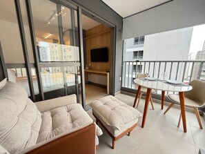 Apartamento premium | Área de estar