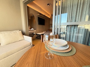 Apartamento premium | Área de estar