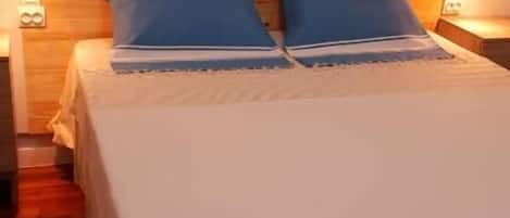 Desk, WiFi (free), bed sheets