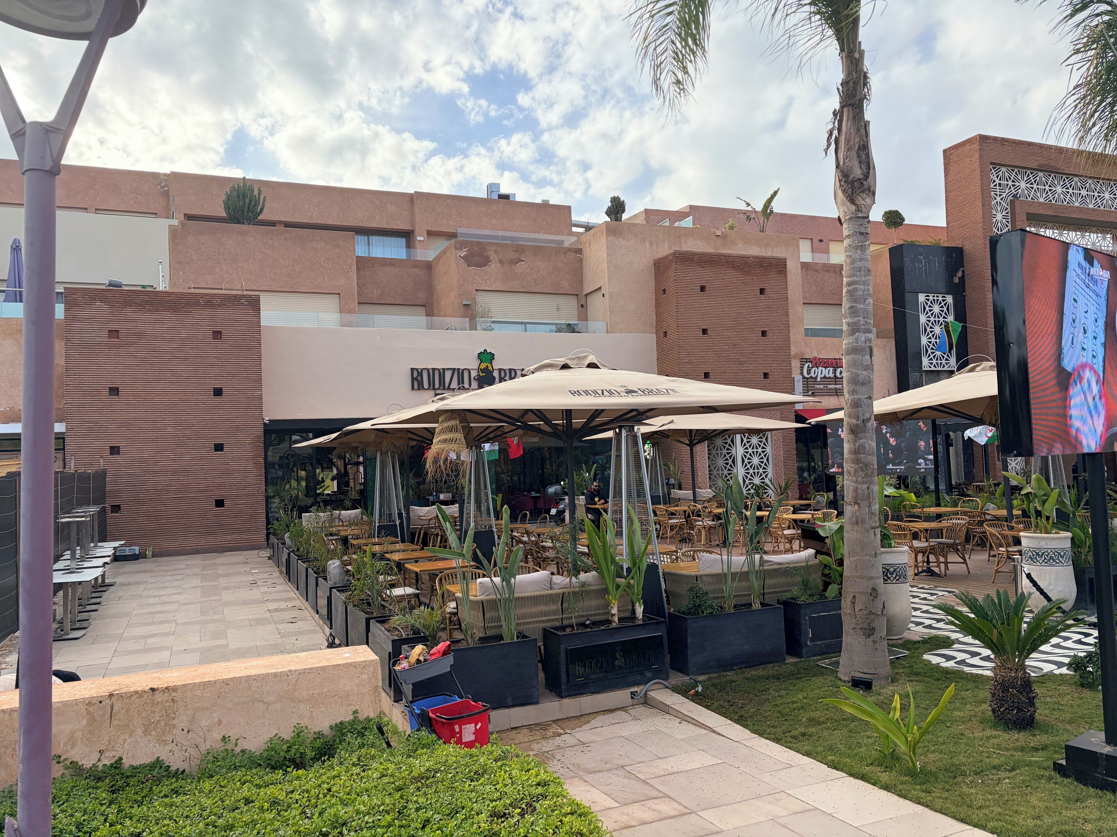 Restauration en plein air
