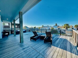 Terrace/patio - Dockside Dream Home for 10 (Galveston)