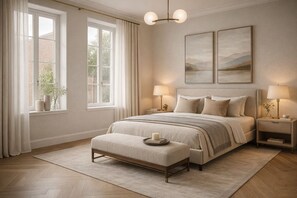 Iron/ironing board, Internet, bed sheets - Beautiful Central Escape | Covent Garden Living (London)