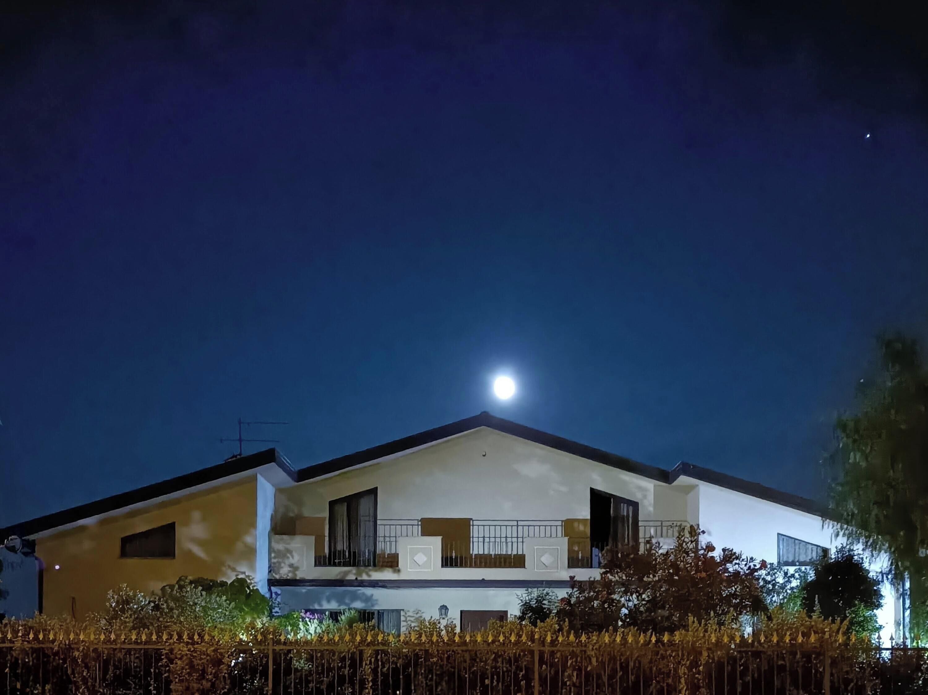 Front of property – evening/night