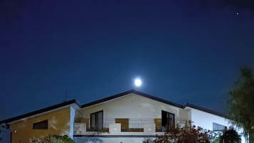 Front of property – evening/night