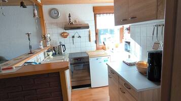 Microwave, oven, stovetop