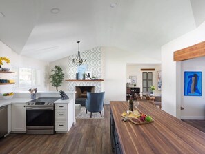 Fridge, microwave, oven, stovetop - Modern and Classy Old Town Scottsdale Retreat! Pool, Hot Tub, Game Room! (Scottsdale)