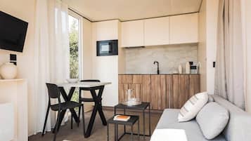 Luxury Bungalow, Sea View | Living area