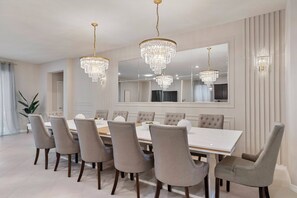 Dining - Luxury 8BR Home w/ Game Room & Pool Windsor Cay (Clermont)
