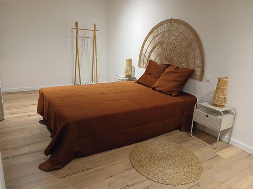 Le Refuge de la Biche. Un cocon en Sud Gironde. Idéal couple ou petite famille.