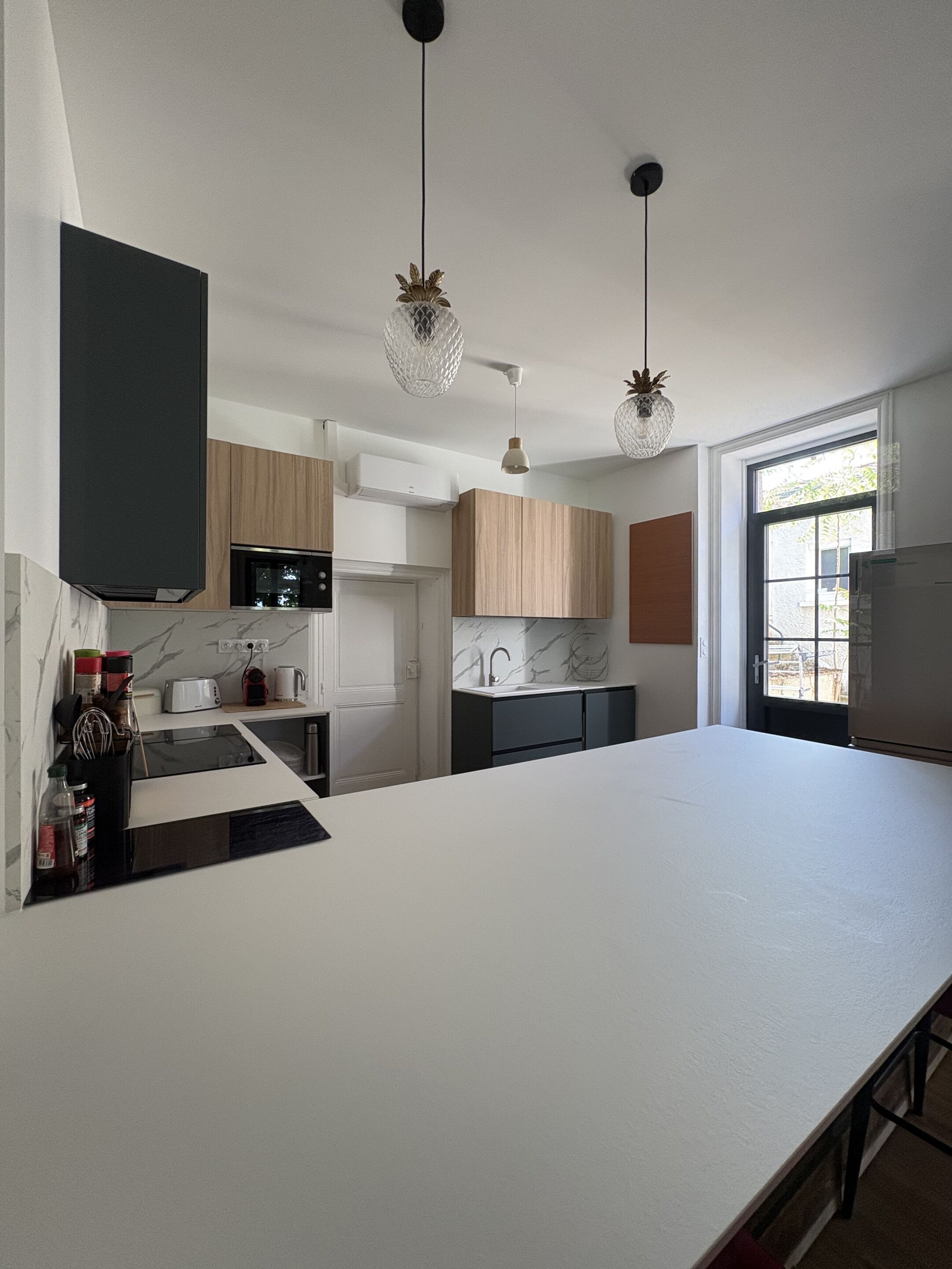 Casa familiare, bagno condiviso, vista giardino | Cucina condivisa