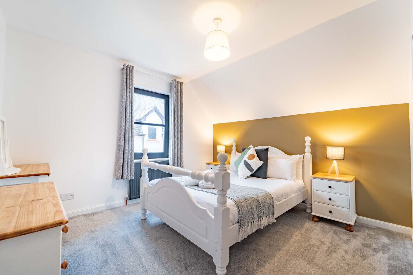 Desk, iron/ironing board, travel crib, WiFi