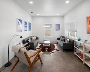 Living area - The Art House in Marfa (Marfa)