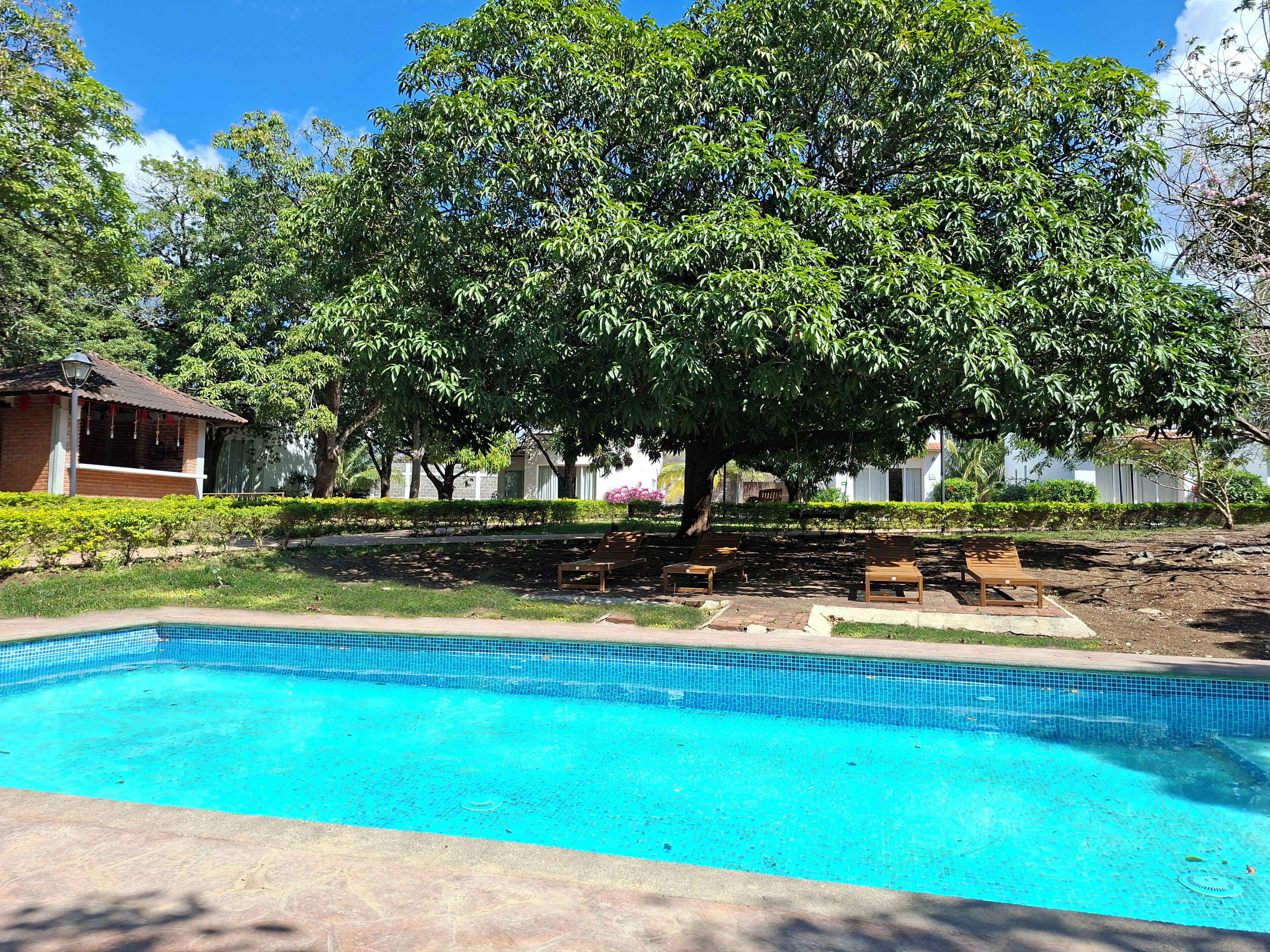 Alberca al aire libre 