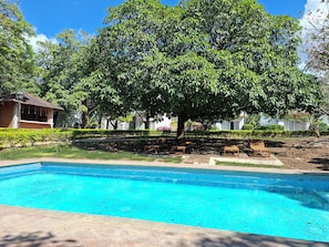 Alberca al aire libre