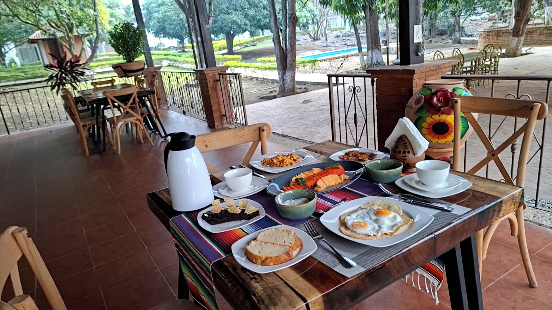 Restaurante al aire libre