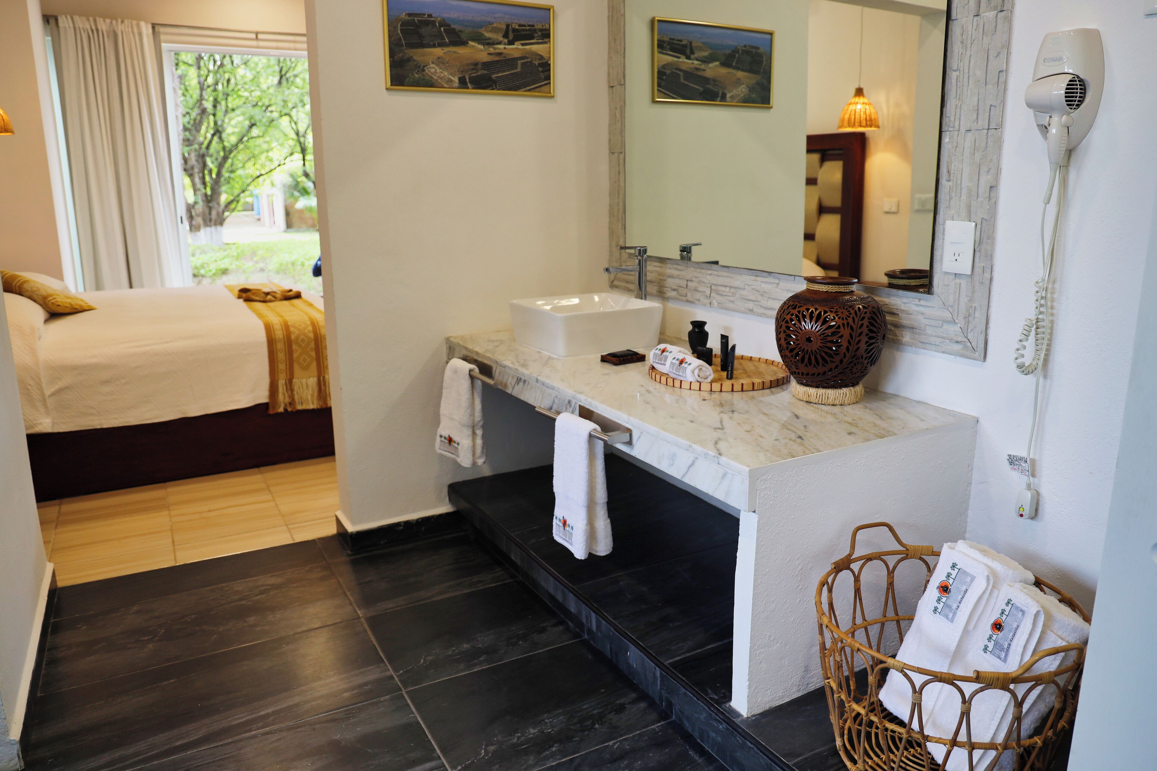 Habitación doble de lujo de uso individual, patio, vista al resort