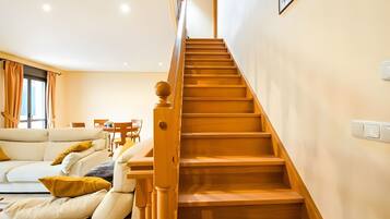 TV, fireplace, DVD player, ping pong